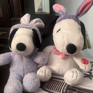 snoopy easter plush bundle